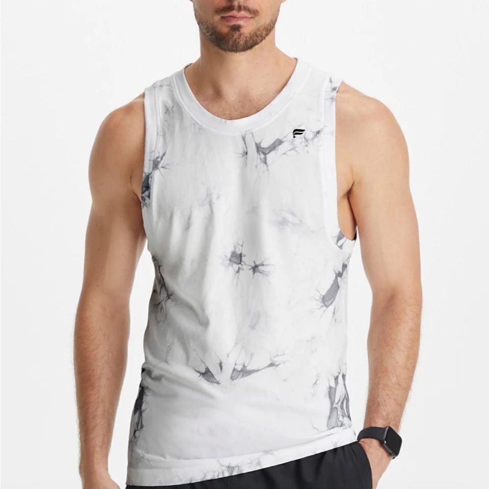 Fabletics The Training Day Tank XL Classic White NwT in packaging